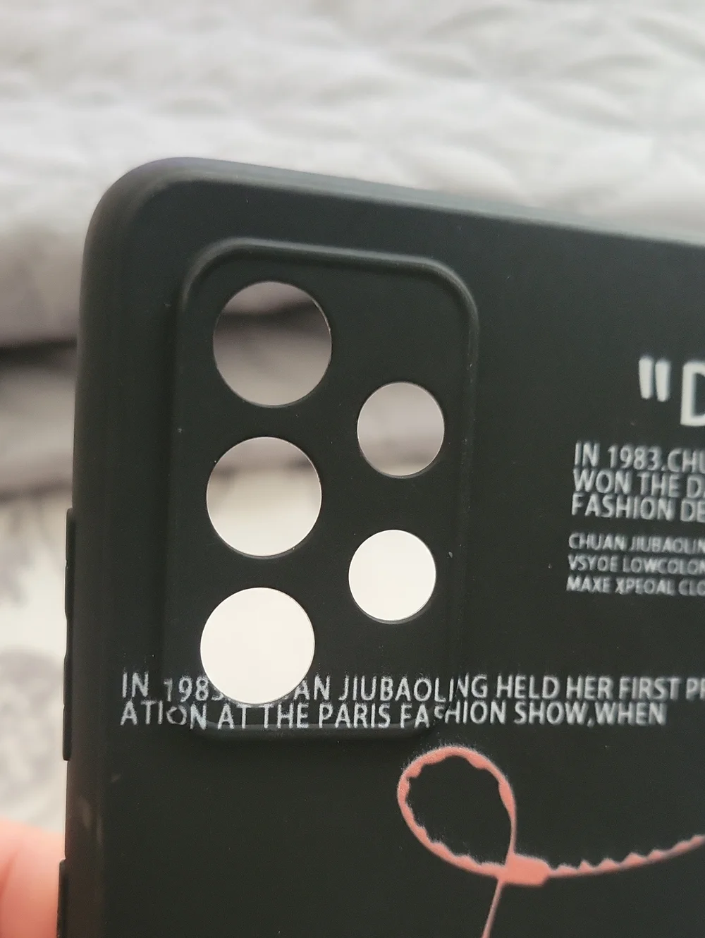Black Graphic 'AIR' Smartphone Case - Unbranded
